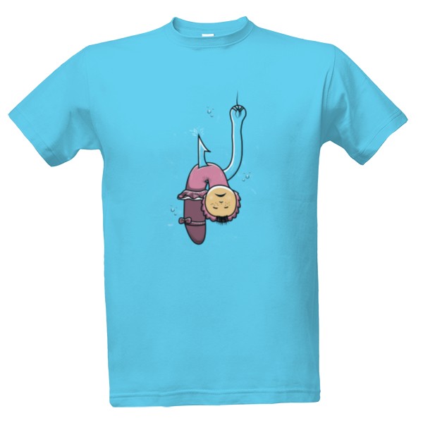 Tričko s potiskem Dáda na rybách