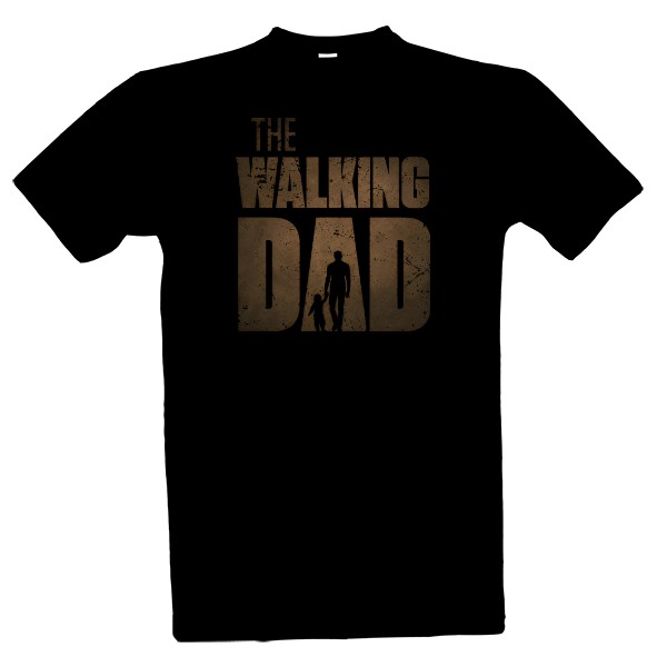 Tričko s potiskem The walking dad